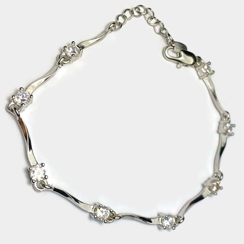 Clear Crystal Bracelet